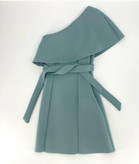 پیراهن جذاب با شانه باز و استایل مدرن، مناسب مهمانی و شبهای خاص 👗✨سایز ۳۸