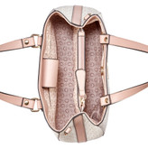 کیف دستی زنانه سفید Guess Factory مدل Satchel