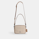 کیف دوشی زنانه کوچ مدل Carey Signature Canvas